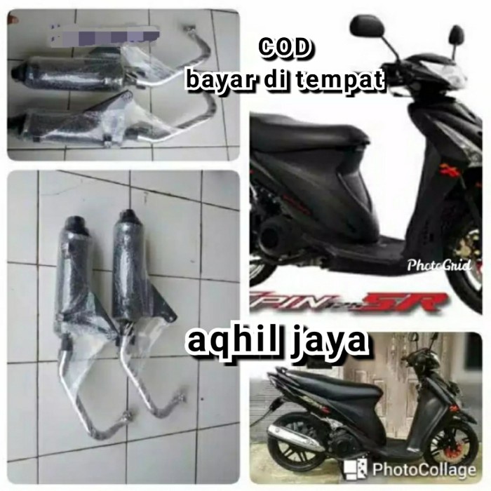 ✨Baru Knalpot Spin Knalpot Racing Spin Knalpot Racing Bobokan Suzuki Spin Terbaru