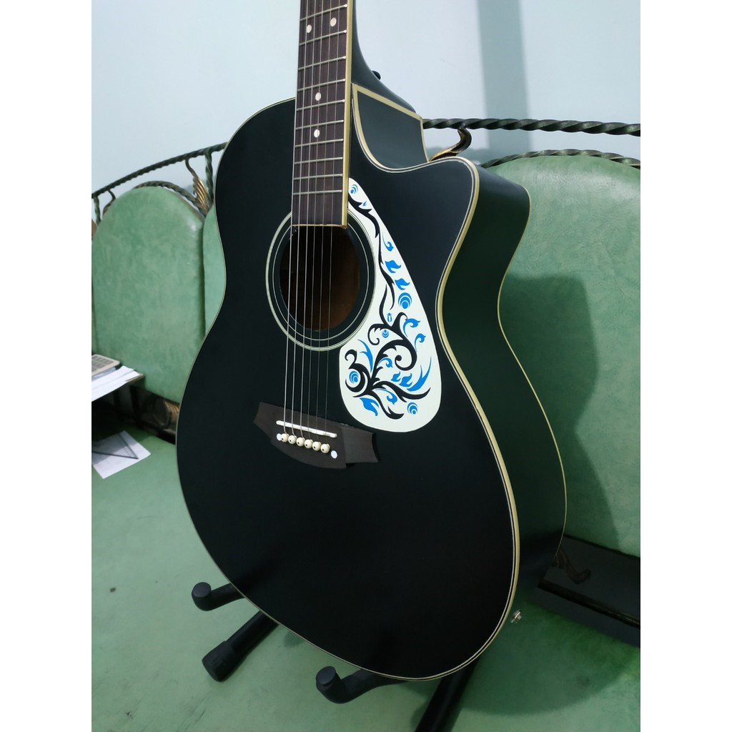 Gitar Akustik Elektrik Merk Cole Clark Warna Hitam Doff Bladoff Equalizer Eq 7545 Jakarta