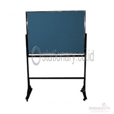 

✨Sale Gm Green / Black Board Magnetic Stand / Kaki 90 X 180Cm Gb-918Df Terbatas