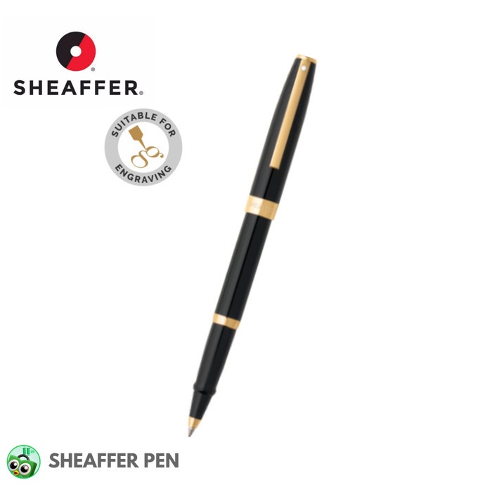 

✨Sale Sheaffer® Sagaris 9471 Gloss Black Featuring 22K Gold Tone Trim Rb Terbatas