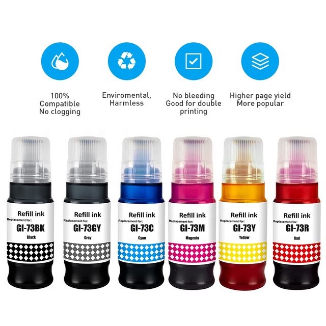 

✨Sale Tinta Canon Gi-73 For G570 G670 Original - Gray Diskon