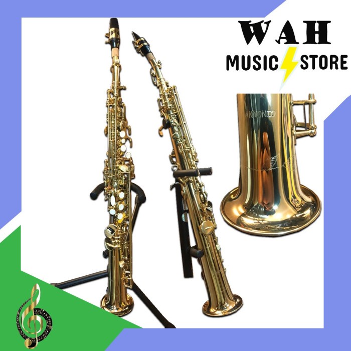 

✨Sale Soprano Saxophone Antonio Gold Ywsp-01 Terbaru