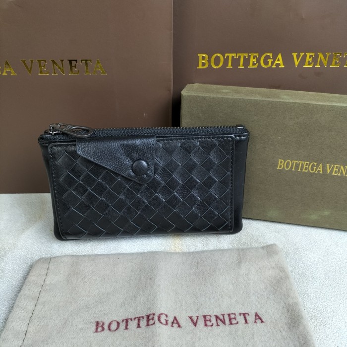 

✨Ready Dompet Kartu Card Holder Branded Bove Anyaman Kulit Asli Diskon