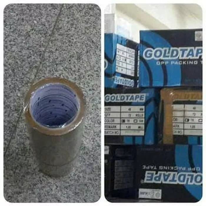 

✨Sale Lakban Goldtape Biru /Dus Berkualitas