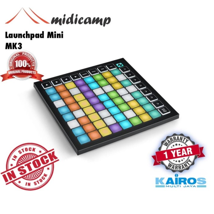 

✨Sale Novation Launchpad Mini Mk3 Grid Pad Midi Controller Limited