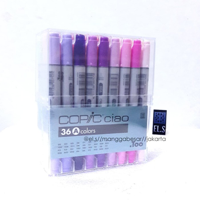 

✨Ready Copic Ciao Set 36 A Diskon