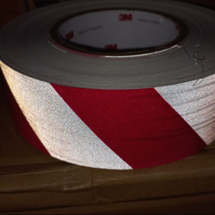 

✨Sale Stiker Tape Reflektive 3M 610 48Mm X 45Mtr Merah Putih Terbatas