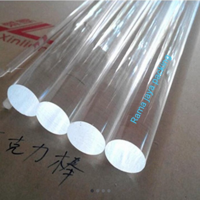 

✨Ready Acrylik Rod/ Akrilik Batangan Dia 30Mm X 100 Cm Berkualitas