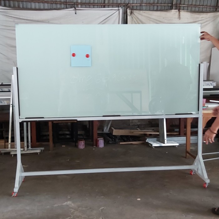 

✨Sale Glass Whiteboard Magnet 100 X 150 Cm Berkualitas