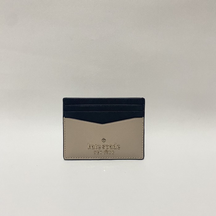 

✨Ready Kate Spade Staci Colorblock Saffiano Cardholder Terbaru