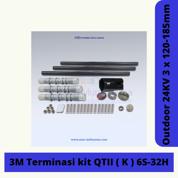 ✨Ori 3M Terminasi Kabel Qtii K 6S-32 3 X 120=185Mm Outdoor Limited