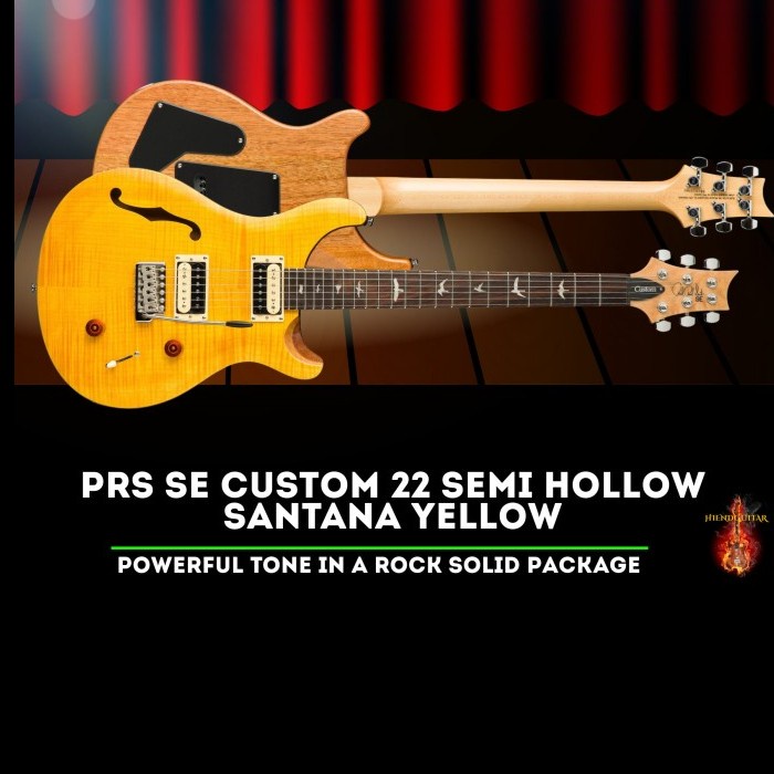 ✨New Ori Prs Se Custom 22 Semi Hollow Electric Guitar Diskon