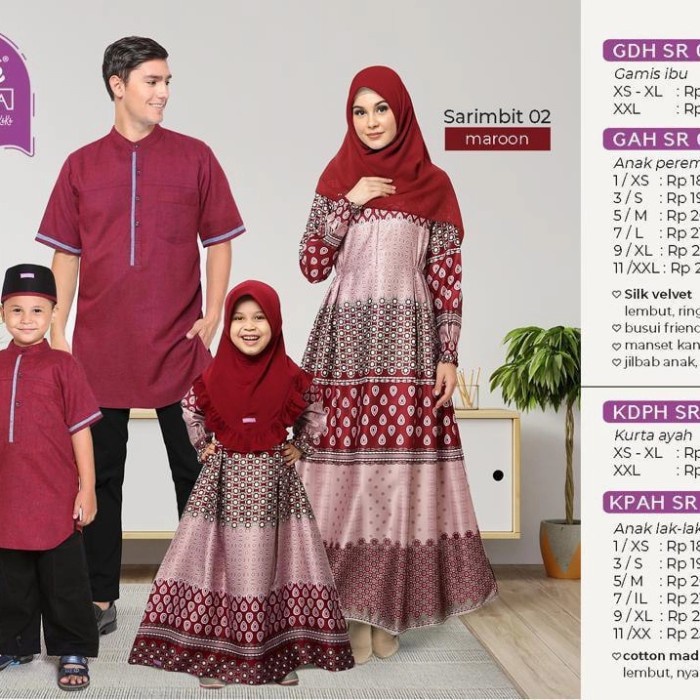 ✨New Sarimbit Keluarga Keke 2021 Diskon