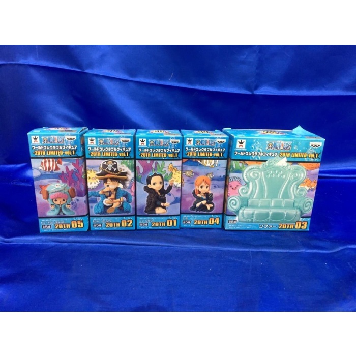 ✨Baru Wcf Set Luffy  Kursi 20Th One Piece Original Terbatas