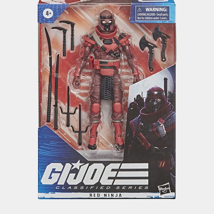 ✨Baru Hasbro Gi Joe Classified Series Red Ninja Berkualitas
