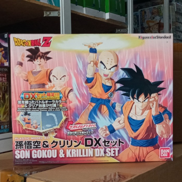 ✨New Figure-Rise Standard Son Goku  Krillin Dx 19763 Berkualitas