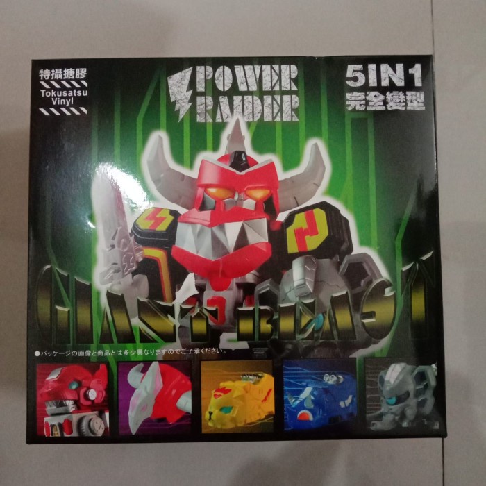 ✨New Black Seed Toys Power Raider Megazord Diskon