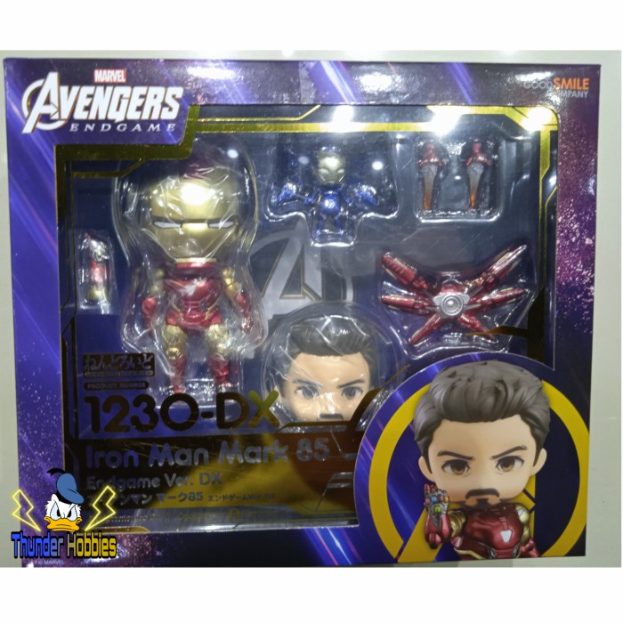 ✨Baru Nendoroid 1230 Dx Ironman Mark 85 Endgame Berkualitas