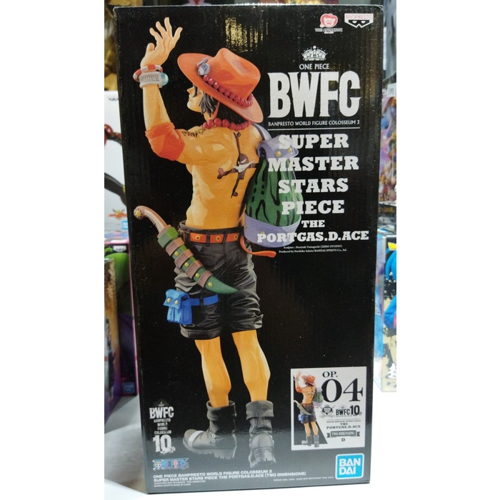 ✨Baru Bwfc3 Smsp Portgas D Ace Two Dimension One Piece Figure Diskon