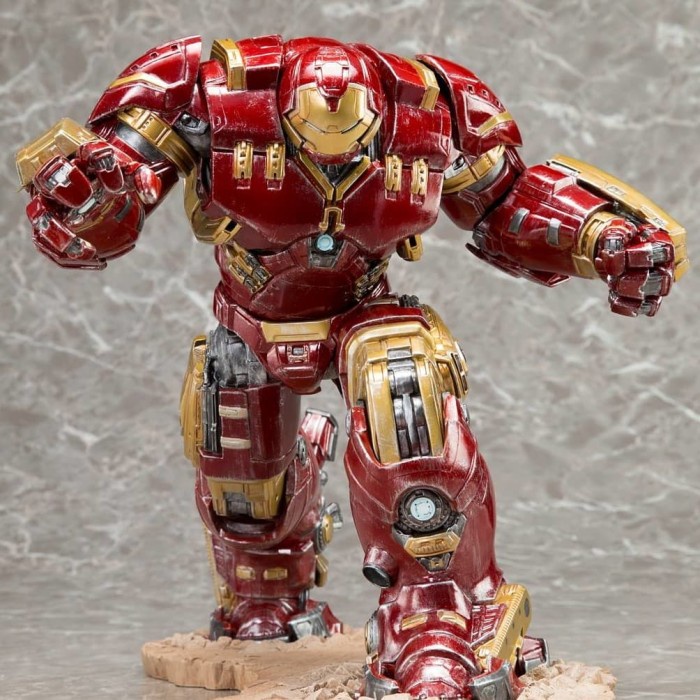 ✨Baru Kotobukiya:Avengers Age Of Ultron Hulkbuster Iron Man Artfx  Statue Limited