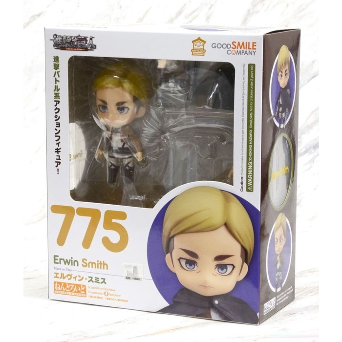 ✨Baru Nendoroid Erwin Smith - Shingeki No Kyojin Berkualitas