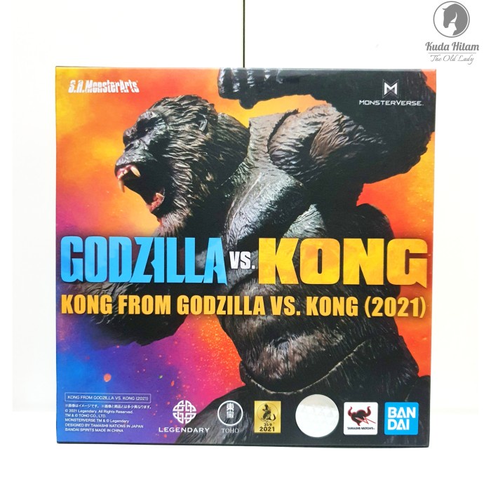 ✨Baru Bandai Shm S.H.Monsterarts Kong From Godzilla Vs Kong 2021 Terbatas