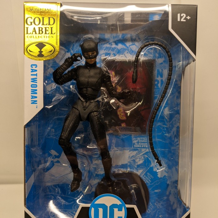 ✨Baru Mcfarlane The Batman 2022 Catwoman Gold Label Edition Misb Limited