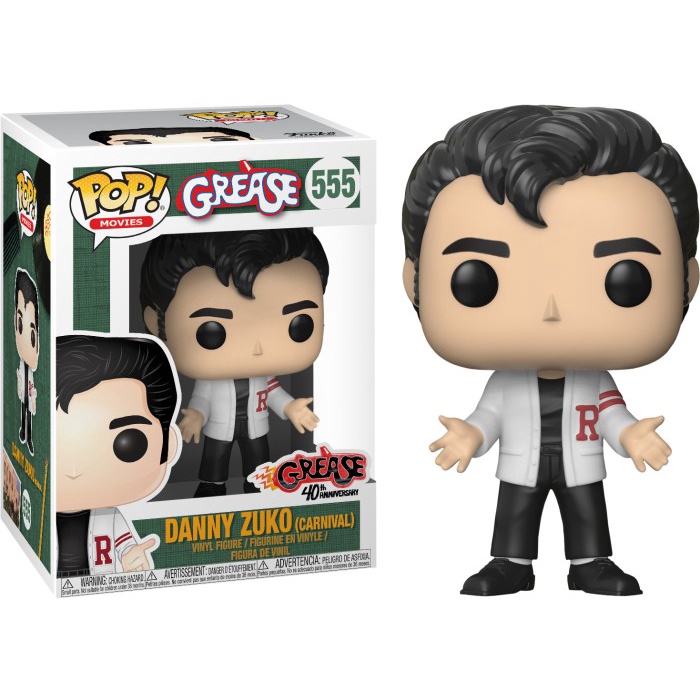 ✨Baru Funko Pop Original - Movie - Grease - Danny Zuko Carnival Terbatas