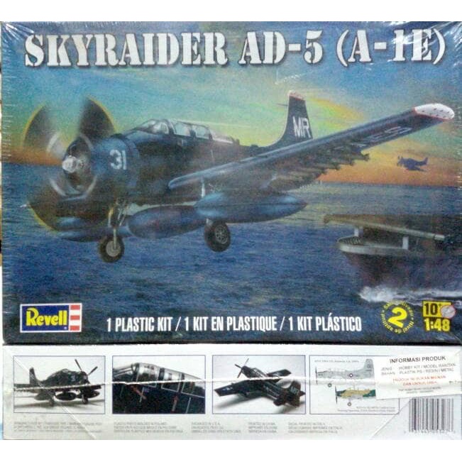 ✅Termurah Model Kit Pro Modeler 1/48 Skyraider Ad-5 A-1E Terbatas