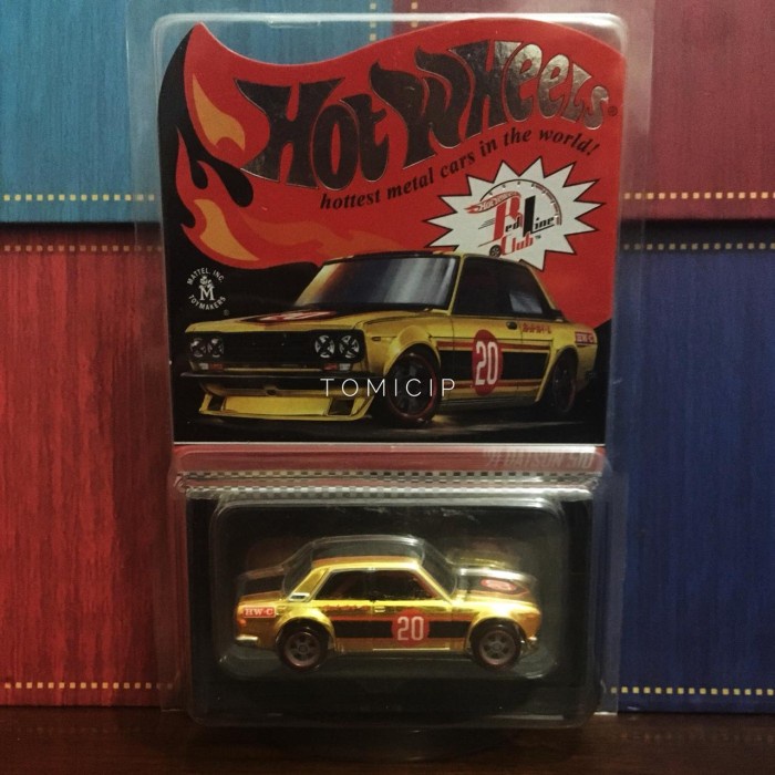 ✅Termurah Hotwheels Datsun 510 Rlc Gold Berkualitas