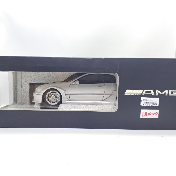 ✅Termurah Kyosho Mercedes Benz Amg Clk Silver Terbatas