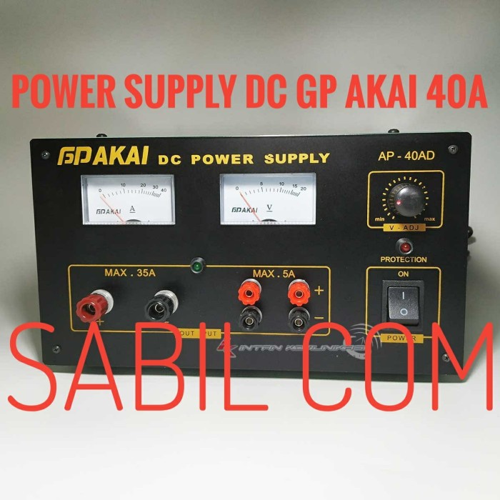 ✨Ori Power Supply Gp Akai 40A Dc Power Supply Gp Akai 40A Murah Diskon