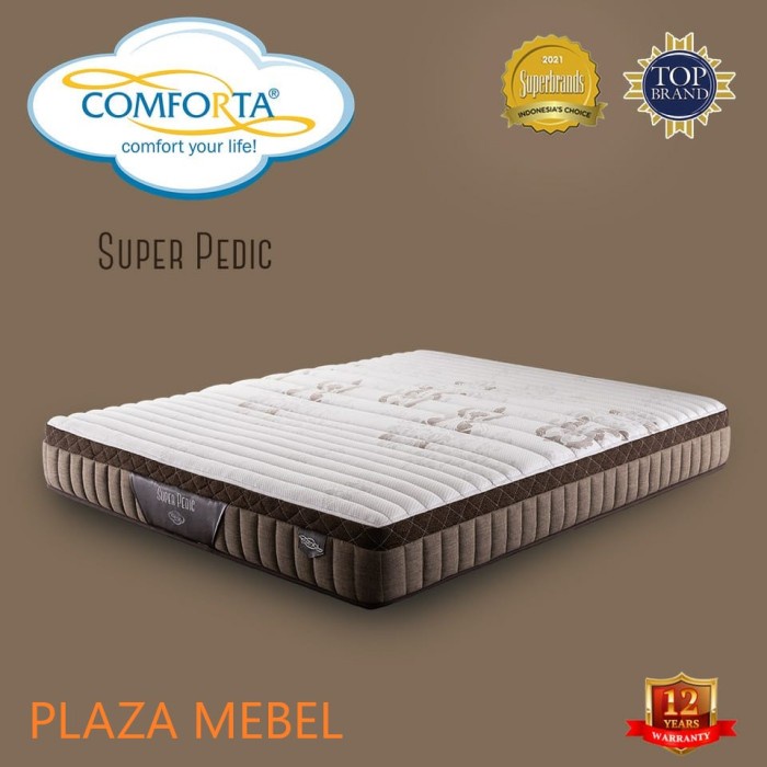 ,,,,,,,] Kasur Spring Bed Comforta Super Pedic ( Matras Only )