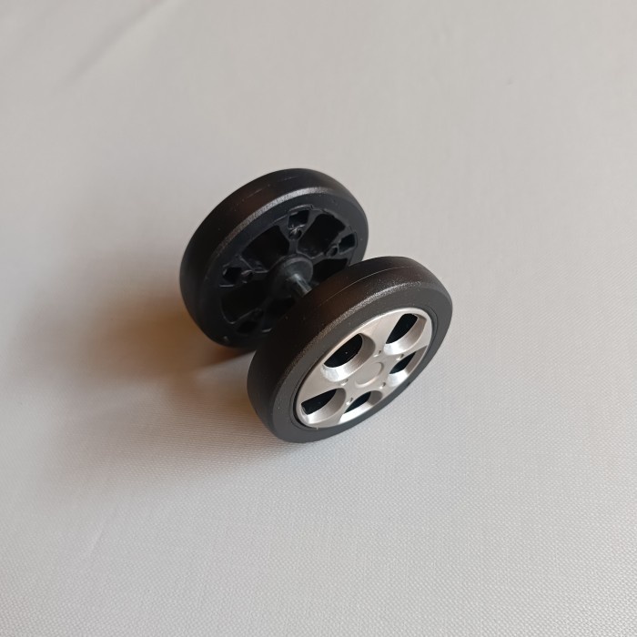 roda koper pengganti double wheel roda koper 360 roda koper travel F5