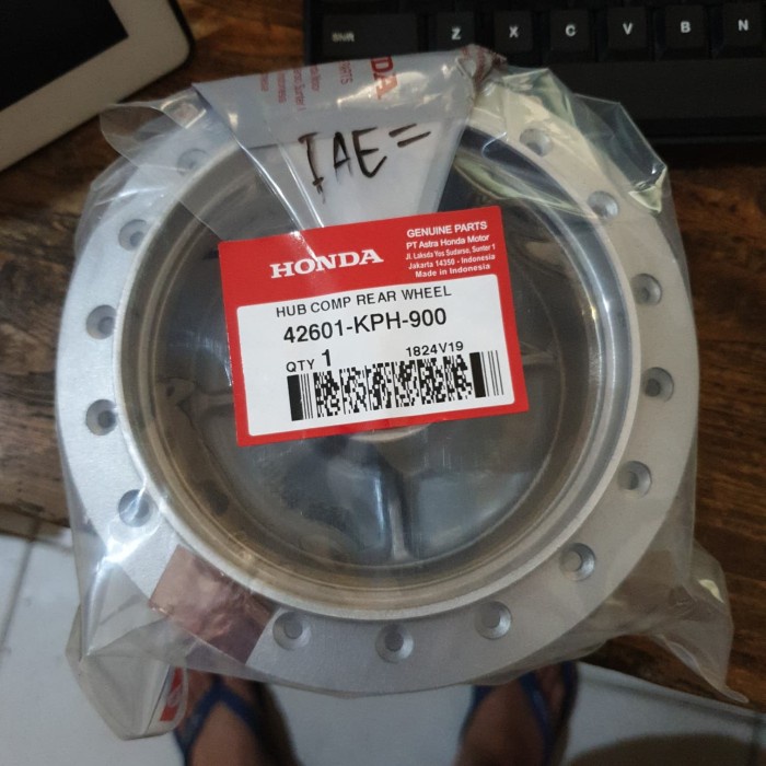 ✨New Tromol Belakang Karisma / Supra X 125 Lama / Revo Abso Silver Ori Ahm Limited