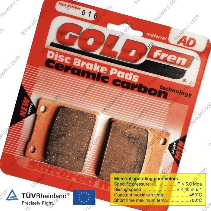 ✨COD Kampas Rem Belakang Suzuki Rg Rgv 250 Rg250 Rgv250 Goldfren 016 F0060 Diskon