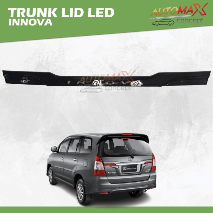 ✅Original Trunk Lid Trunklid Led Innova 2014 - 2015 / Trunklid Grand Innova Led Terbaru