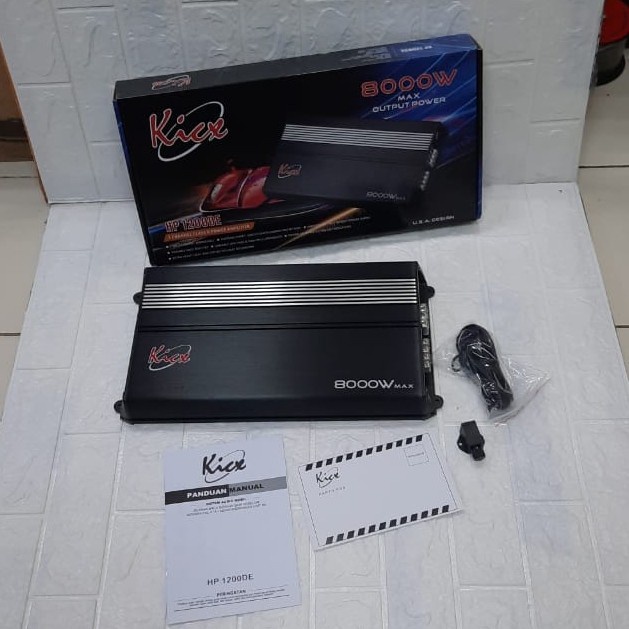 ✅Ori Power Monoblock Kicx Hp1200De Limited