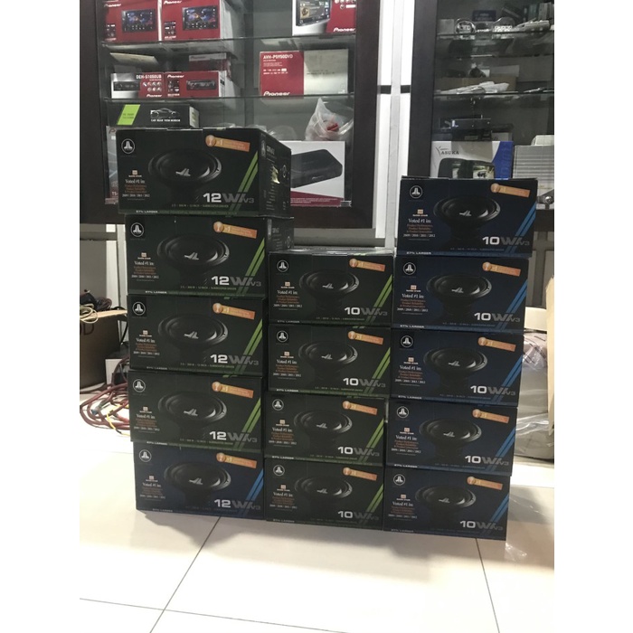 ✅New Ori Subwoofer Jl Audio W1 12 Inch W1V3 Garansi Resmi Terbatas