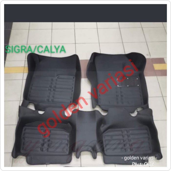 ✅New Ori Karpet Mobil 5D Premium Calya / Sigra 3 Baris Diskon