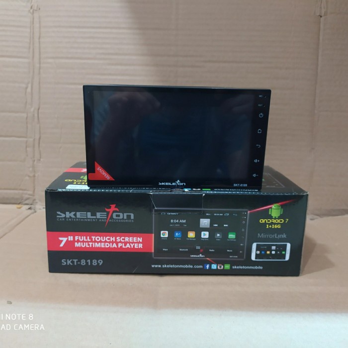 ✅New Ori Tv Mobil Headunit Doubledin Android Skeleton Seri Skt-8189 Ram 1Gb Berkualitas
