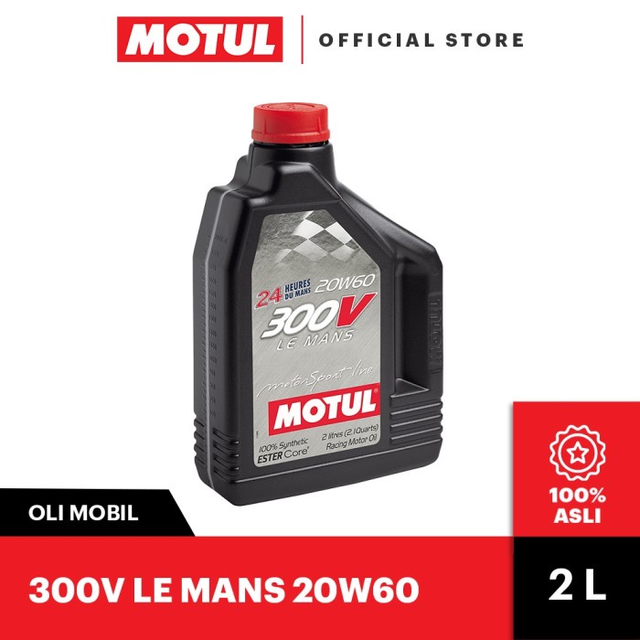 ✅New Oli Mobil Motul 300V Le Mans 20W60 2L Terbaru