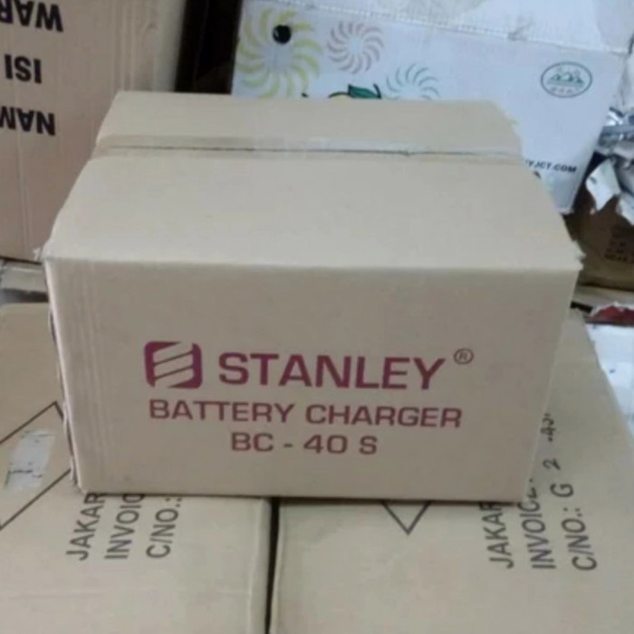 ✅New Cas Accu Mobil 40 A Stenley - Charger Aki Mobil 40 A Berkualitas