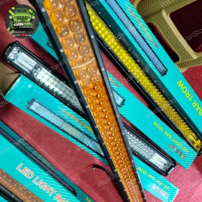 [Original] Led Bar Ledbar Offroad Runlai 100 Cm Mika Kuning 252 Watt Terbatas