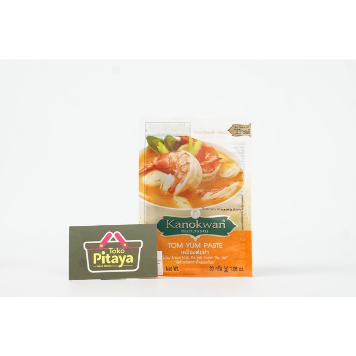 

```````] Kanokwan Tom Yum Paste 30gr - Bumbu Tom Yum Thailand 30gr