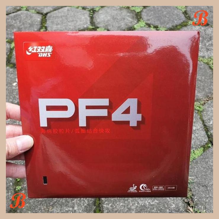 | anb | dhs pf4 2.2 black rubber karet bat bet blade ping pong