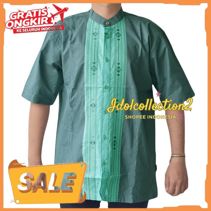 ISBATH BAJU KOKO LENGAN PENDEK BIG SIZE - 1 PCS HIGHT CLASS PRODUK 