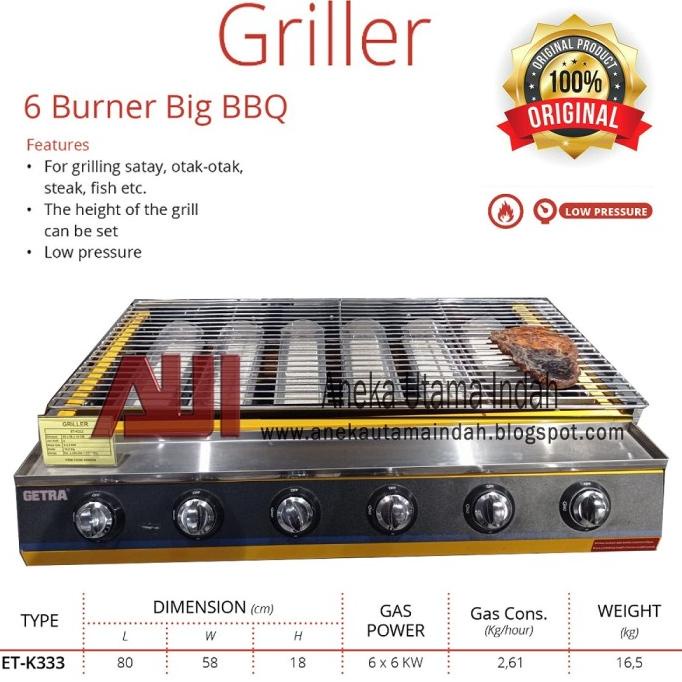 panggangan sosis getra 6 ETK 333 jumbo