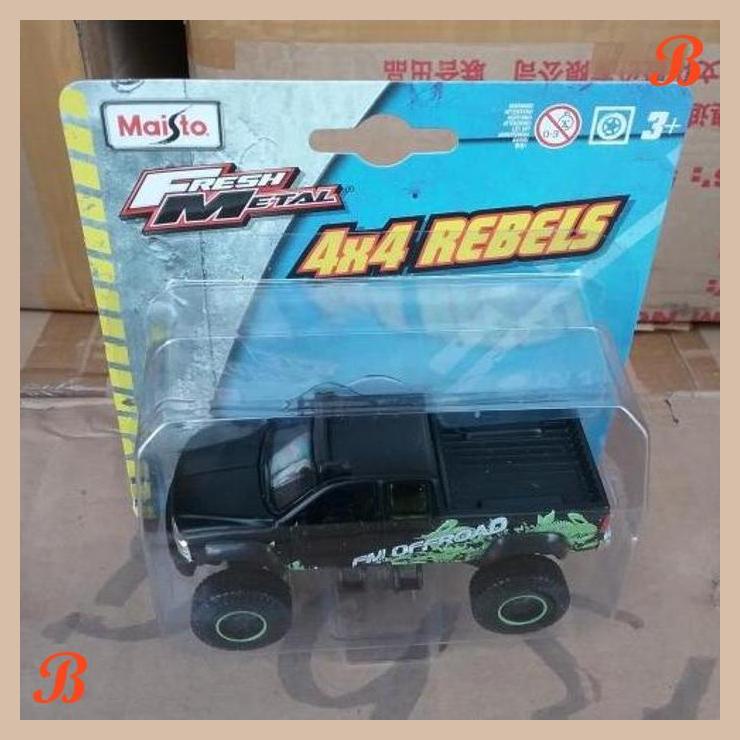 | anb | maisto 1:36 4x4 2014 chevrolet silverado 1500 -z71 black blister