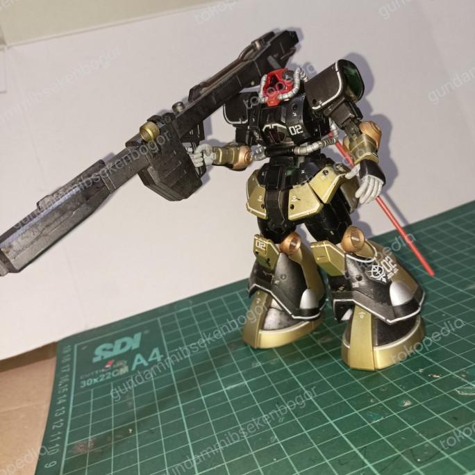 [BDR] HG THE ORIGIN DOM TEST TYPE REPAINT BANDAI ( BUKAN MG )